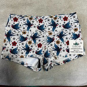 NWT WodBottom Tattoo Sparrow Athletic Shorts